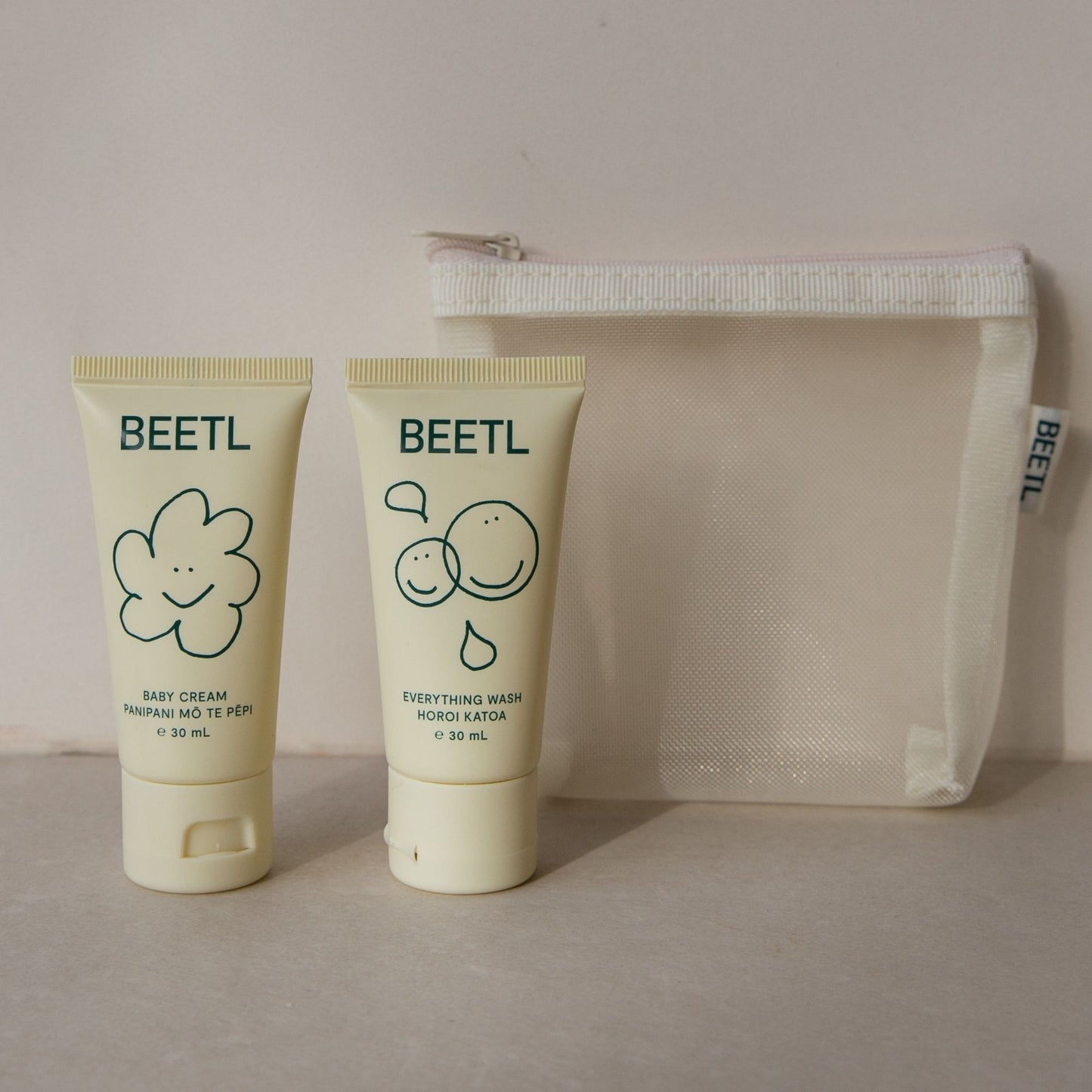 The Mini's: Cream + Wash 30ml.